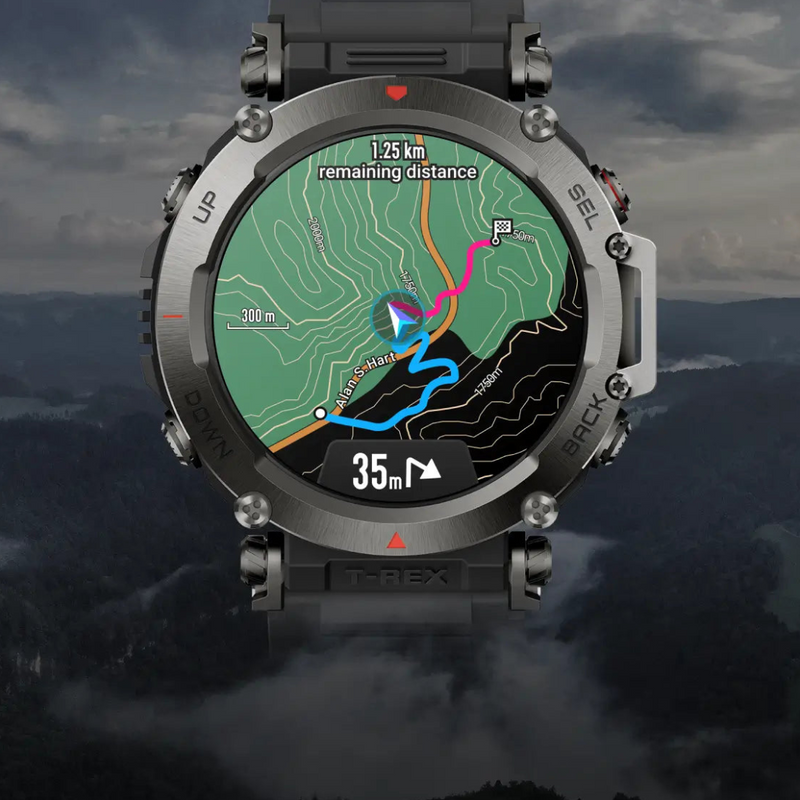 Relógio Inteligente Smartwatch Amazfit - T-Rex Ultra