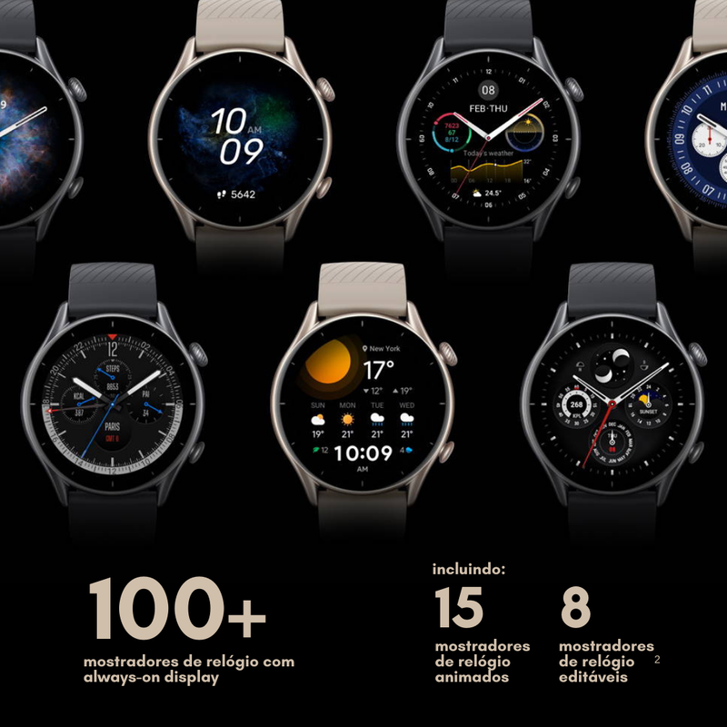 Relógio Inteligente Smartwatch Amazfit - GTR 3