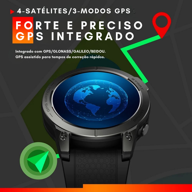 Relógio Inteligente Smartwatch Zeblaze - Stratos 3 Premium